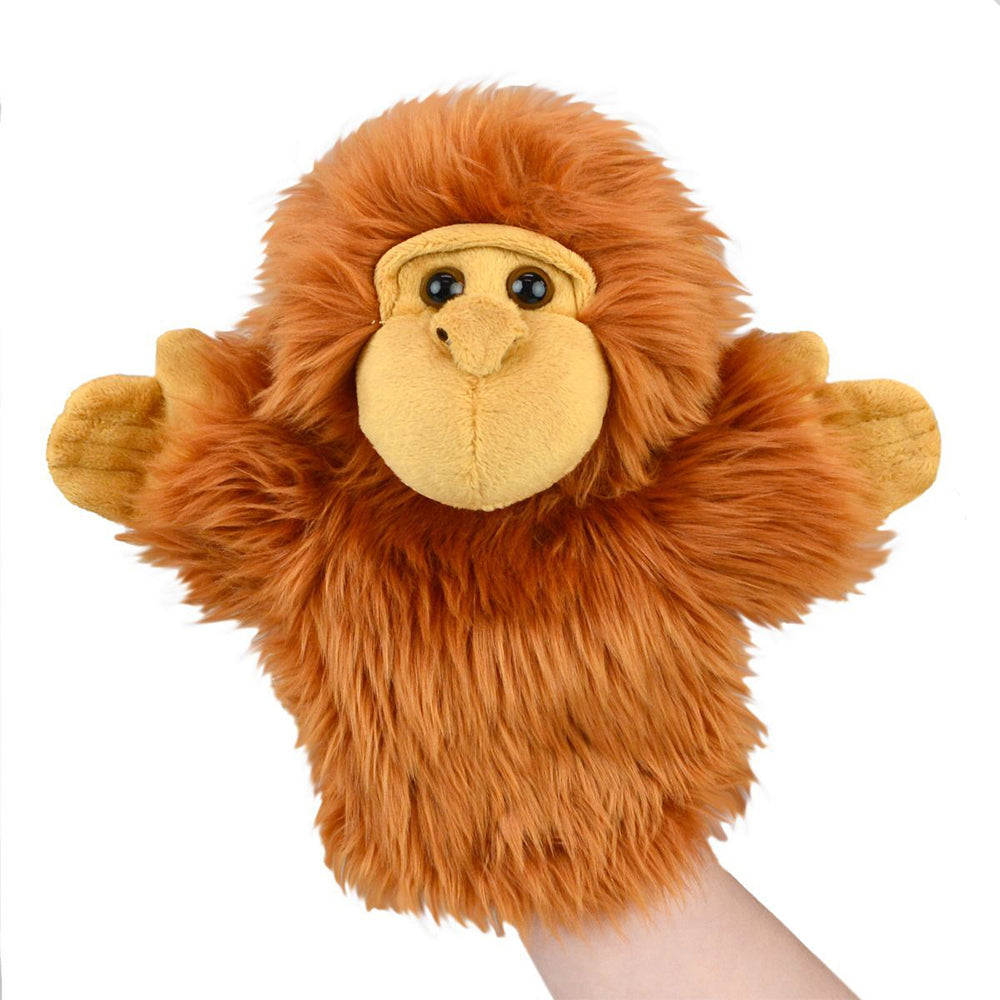 57i0268230-lil-friends-26cm-orangutan-animal-hand-puppet-kids-soft-toy-brown