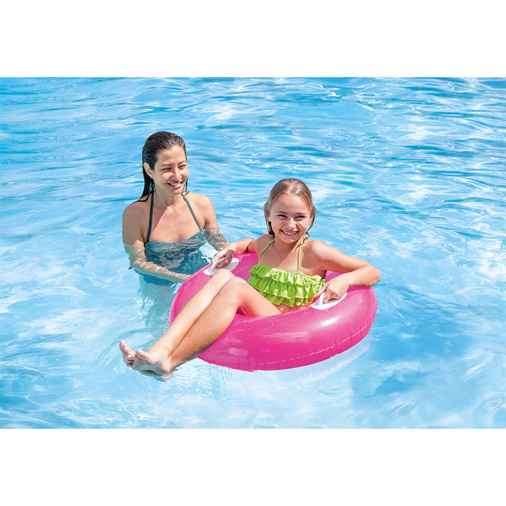 59258np-intex-hi-gloss-76cm-inflatable-swimming-float-pool-tube-assorted