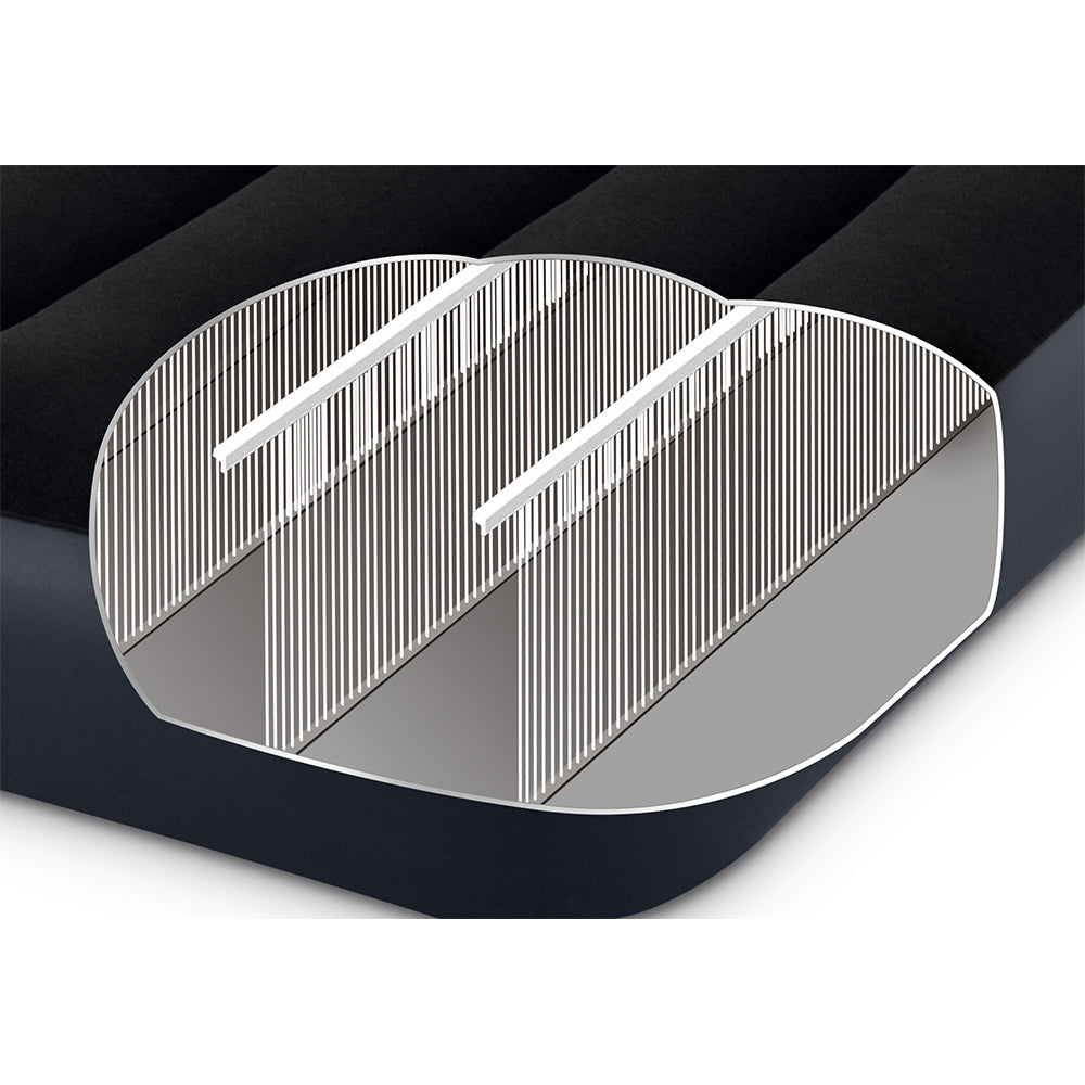 64146an-intex-inflatable-classic-twin-airbed-w-pillow-rest-built-in-pump-black