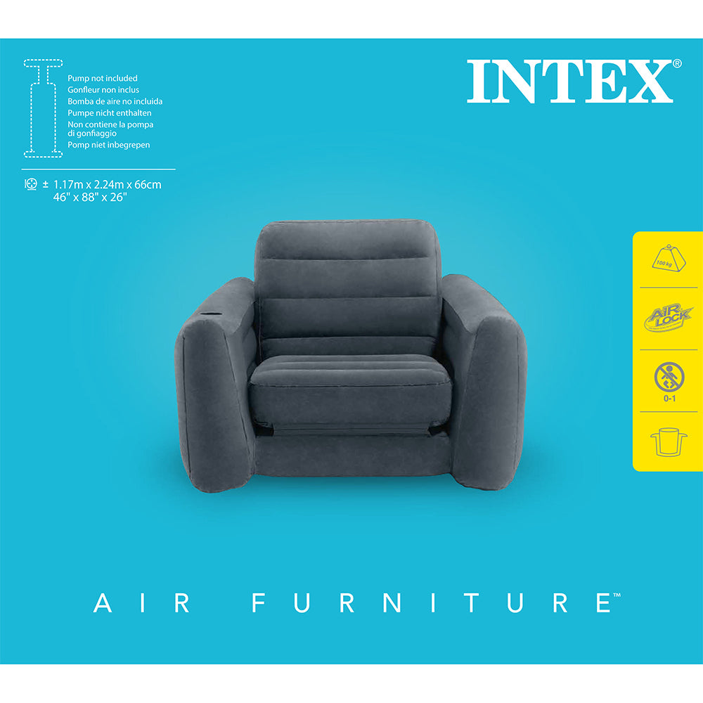 66551np-intex-pull-out-inflatable-chair-bed-charcoal-grey