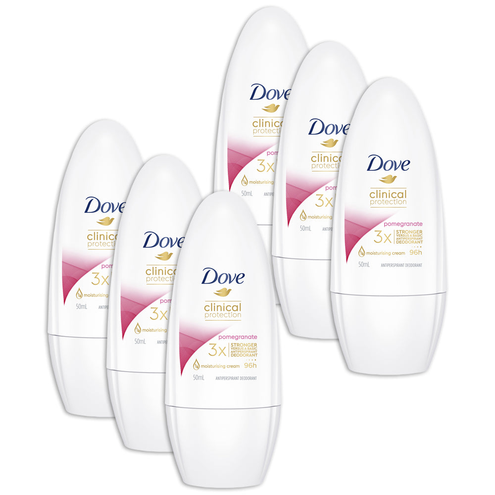 68120520-6pk-dove-50ml-clinical-protection-antiperspirant-roll-on-deodorant-pomegranate
