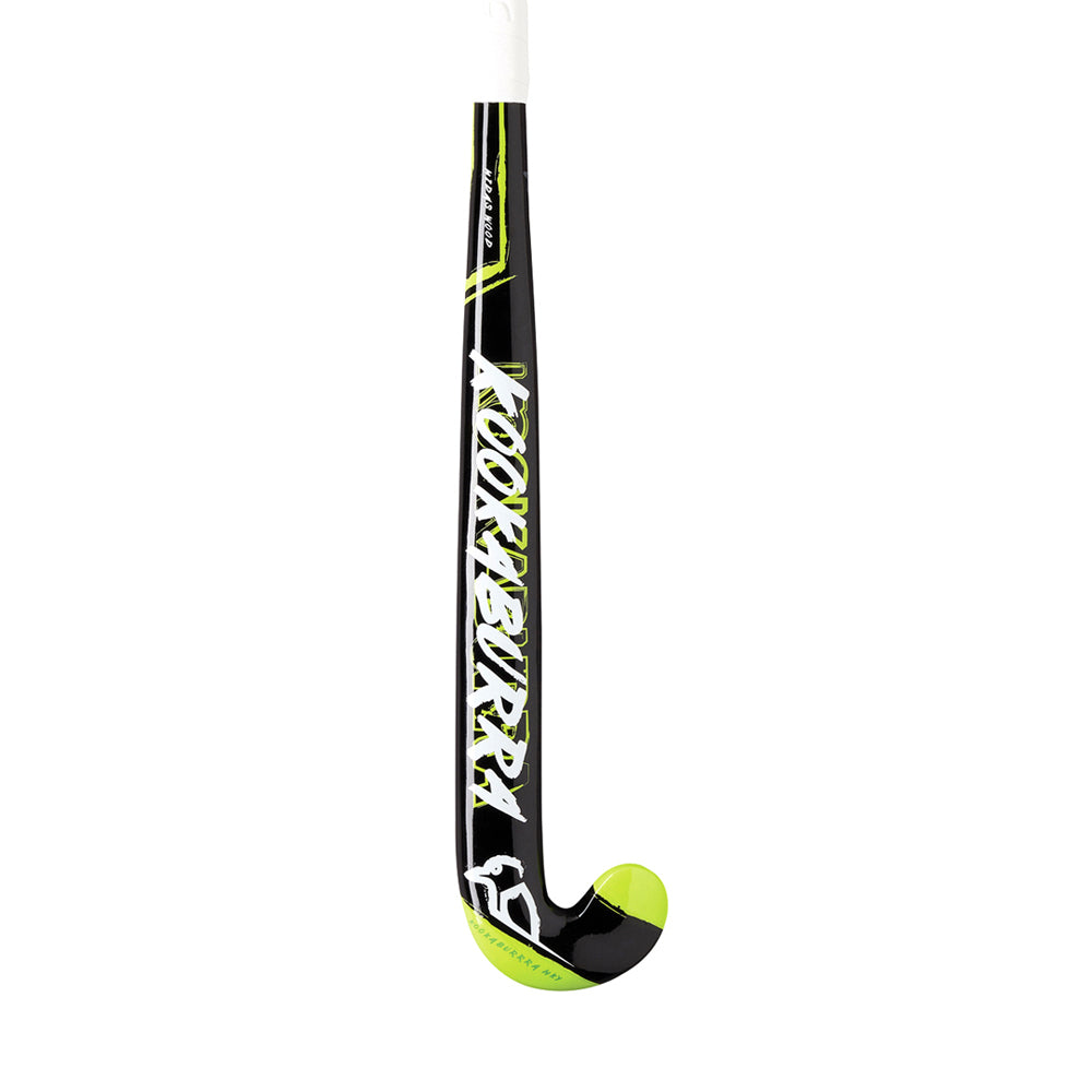 6a1041r-kookaburra-midas-wood-mid-bow-34-long-mid-weight-hockey-stick-black-green