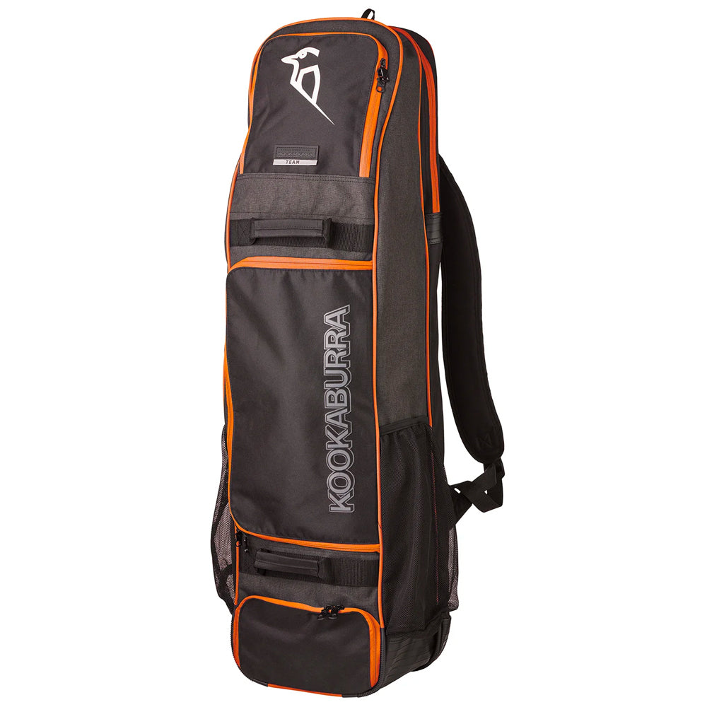 6s10133-kookaburra-sport-team-calibre-field-hockey-stick-gear-travel-bag-black-orange