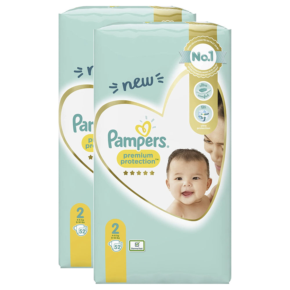 806747-2x-52pc-pampers-premium-protection-nappies-size-2-4-8kg