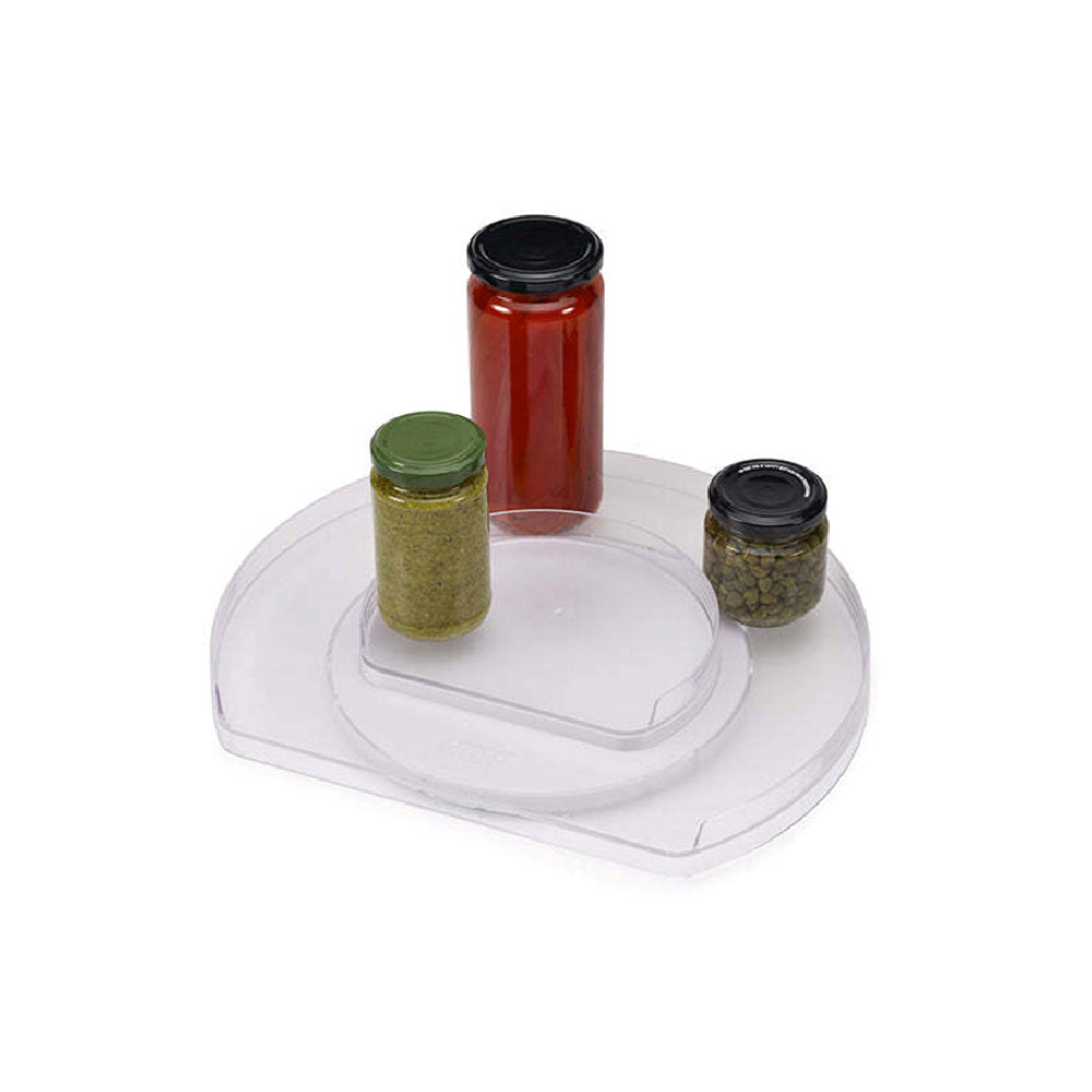 851666-joseph-joseph-fridgestore-33cm-rotating-organiser-clear