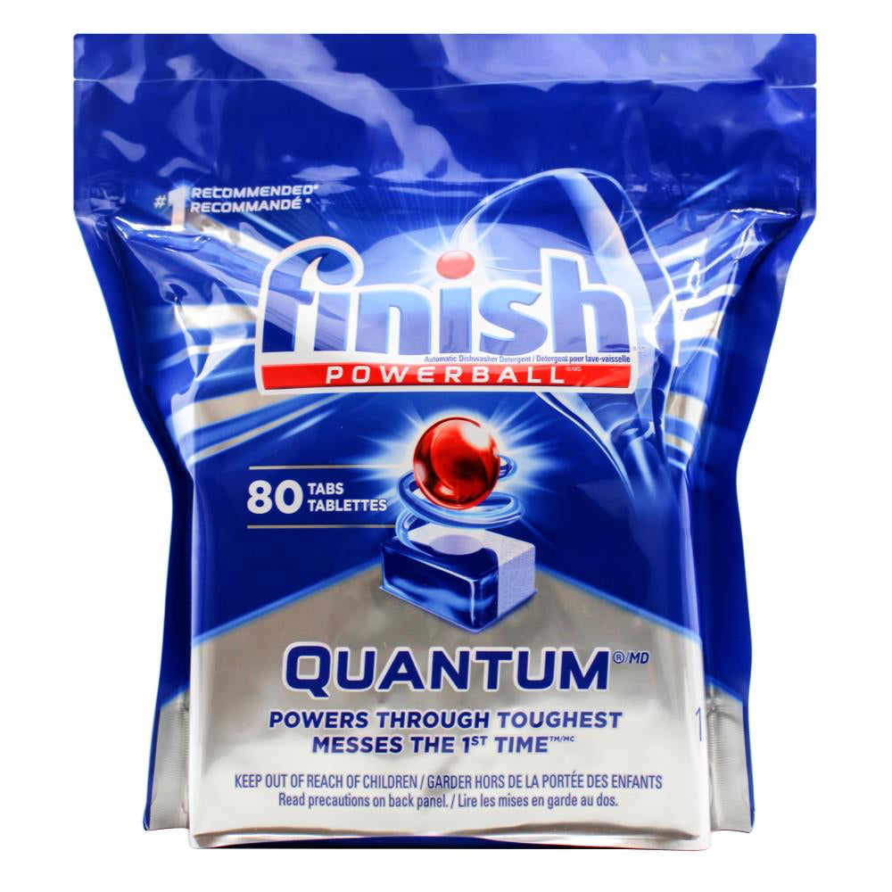 80pc Finish Powerball Dishwashing Quantum Tablets