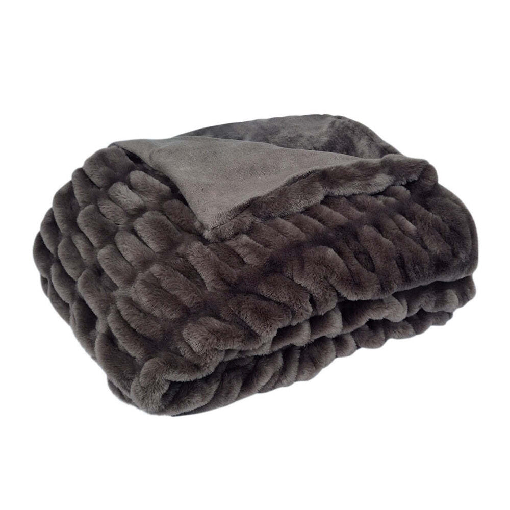 J. Elliot Skyler 130x160cm Throw Blanket Decor - Chocolate