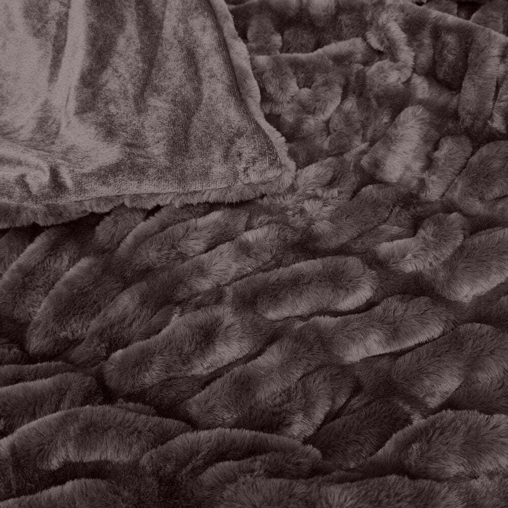 J. Elliot Skyler 130x160cm Throw Blanket Decor - Chocolate