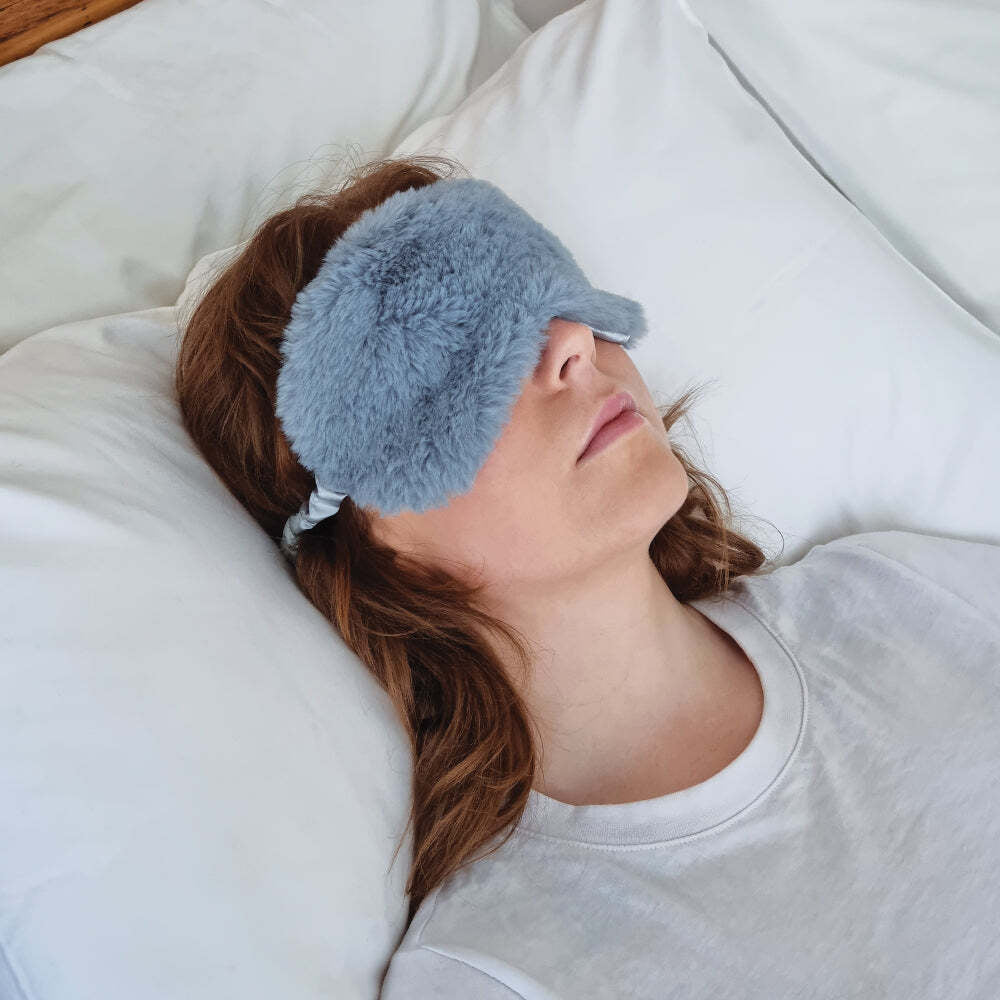 J. Elliot Holly 20x10cm Sleeping Eye Cover Shade Mask - Blue