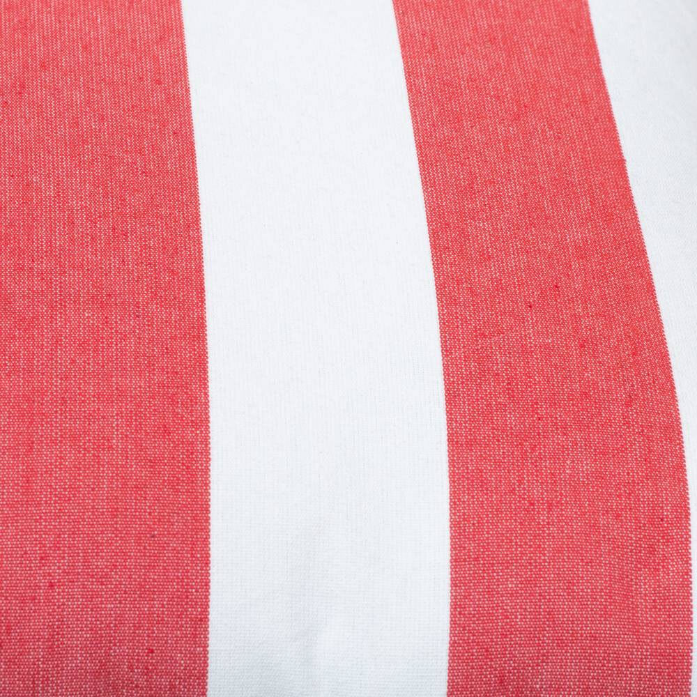 J. Elliot Outdoor Stripe Cushion 50x50cm Red