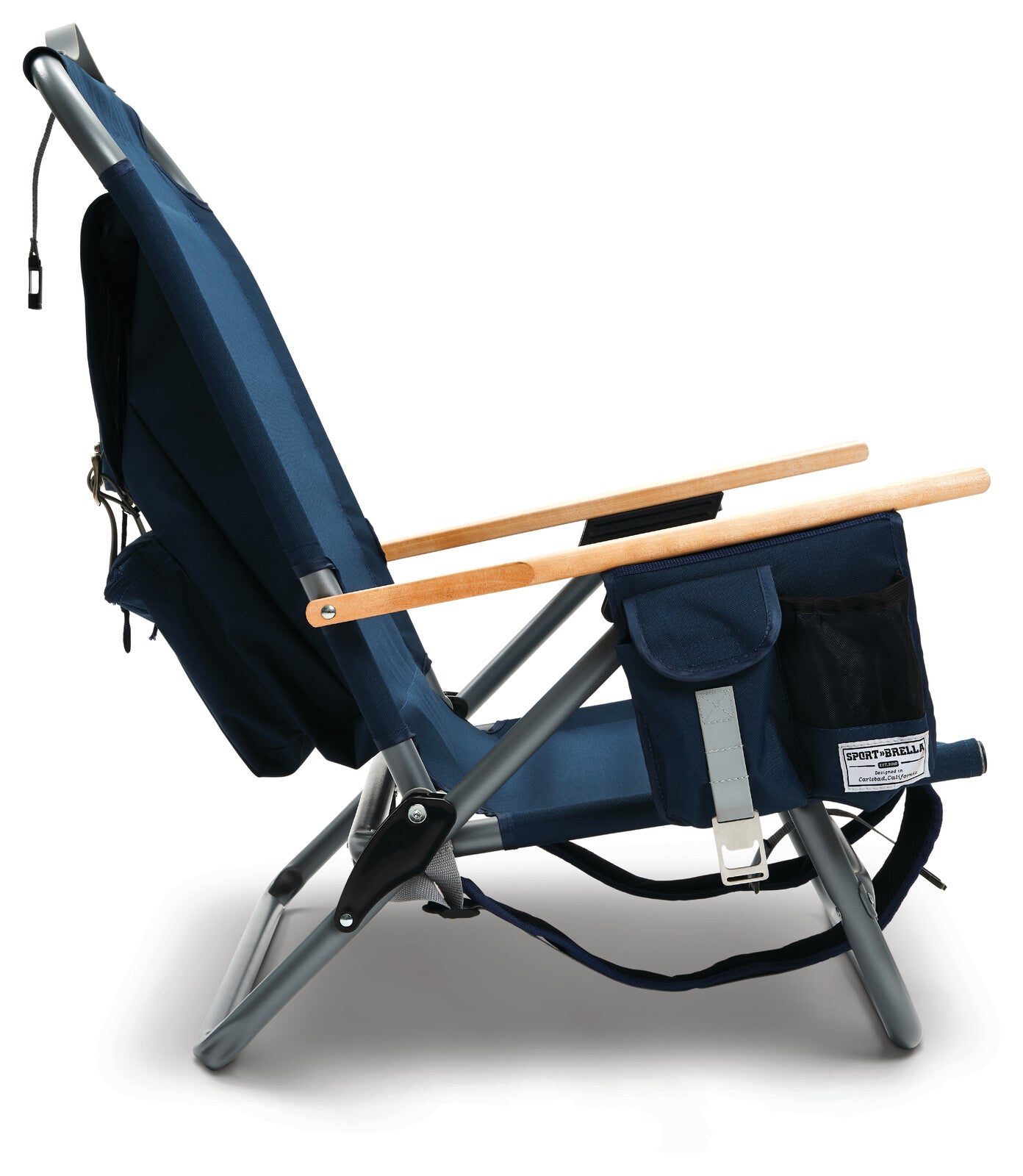 Sport Brella Sunsoul Folding Backpack Chair - Blue