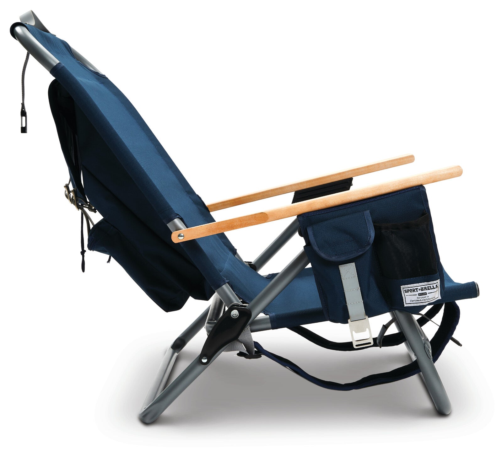 Sport Brella Sunsoul Folding Backpack Chair - Blue