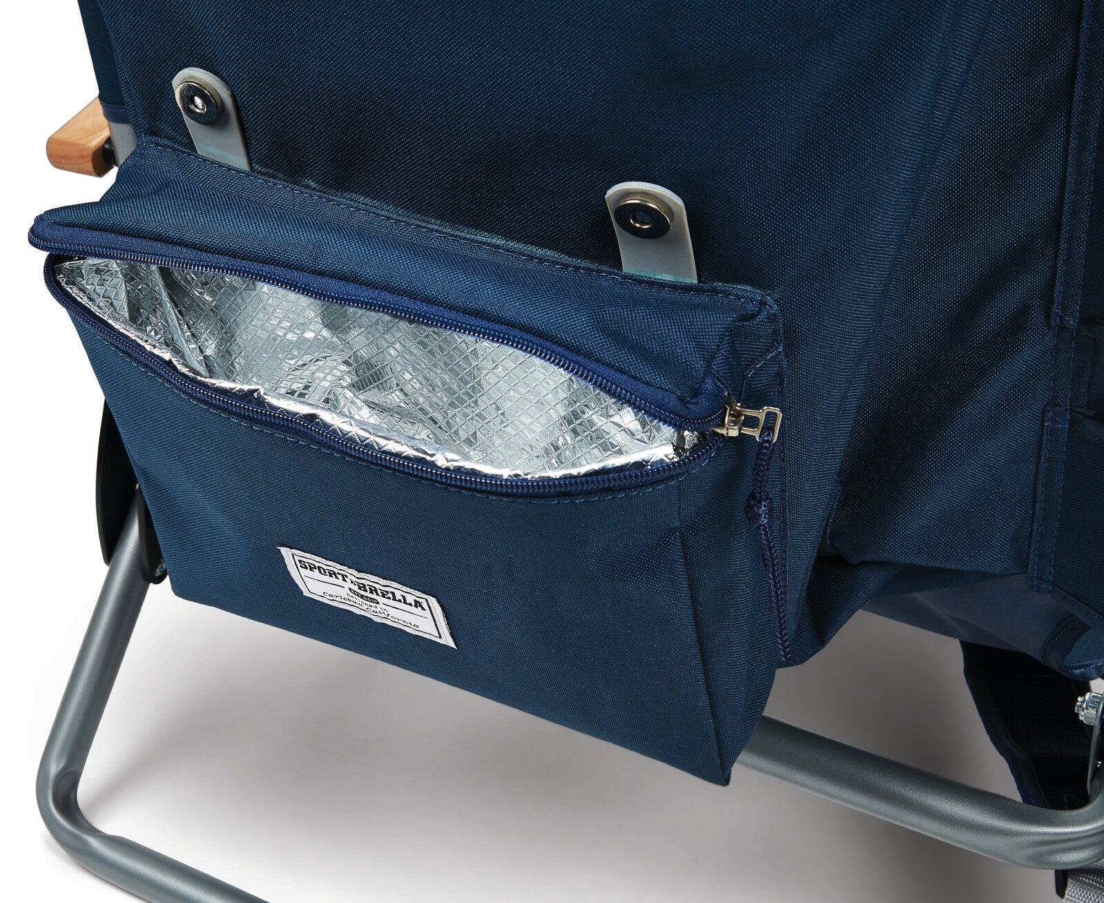 Sport Brella Sunsoul Folding Backpack Chair - Blue