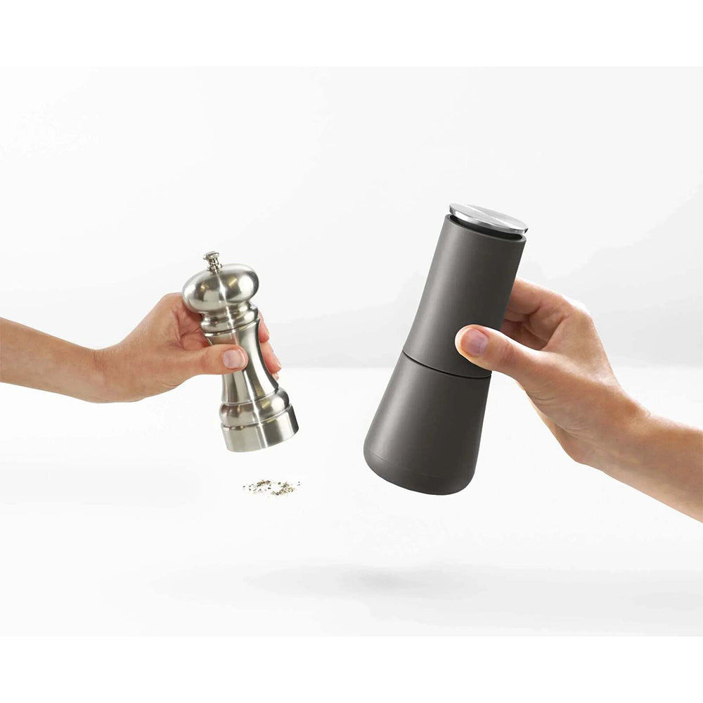 Joseph & Joseph Milltop Salt and Pepper Set - Grey