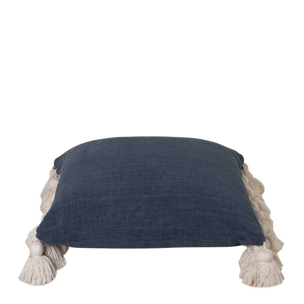 J.Elliot Janey Chenille 50x50cm Cushion/Pillow - Steel Blue