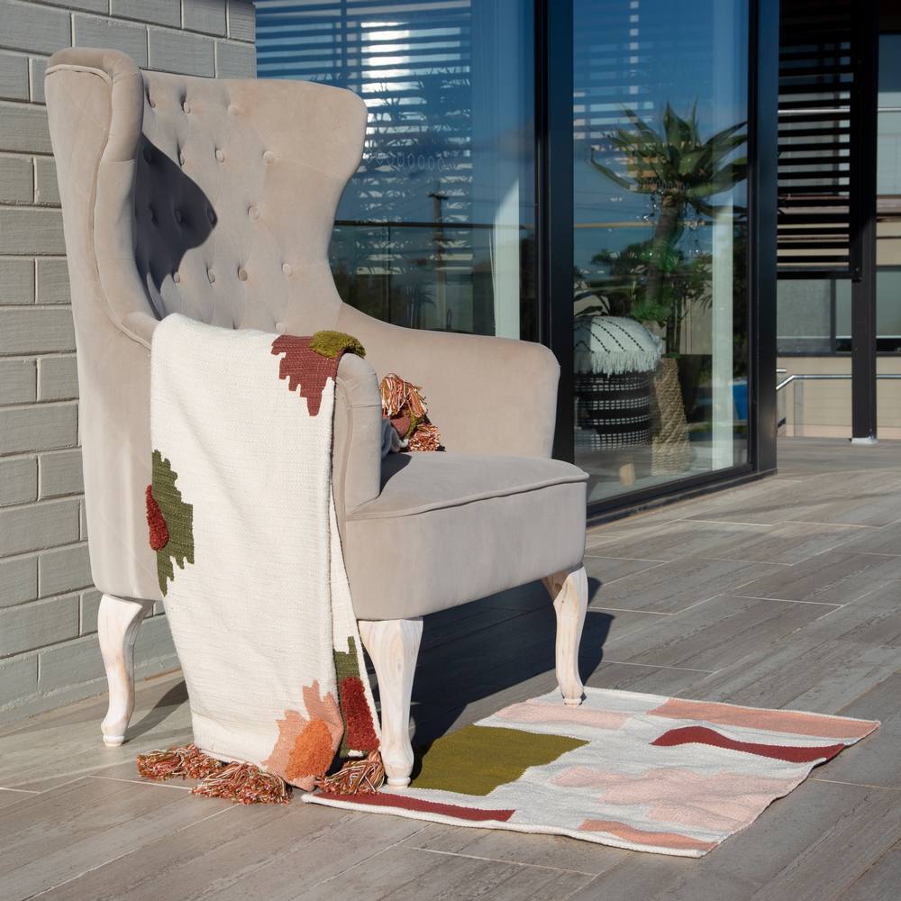 J. Elliot Rylie Rug 60x90cm Pink Multi