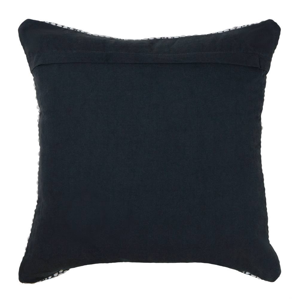 J. Elliot Brody Cushion 50x50cm Ivory & Charcoal