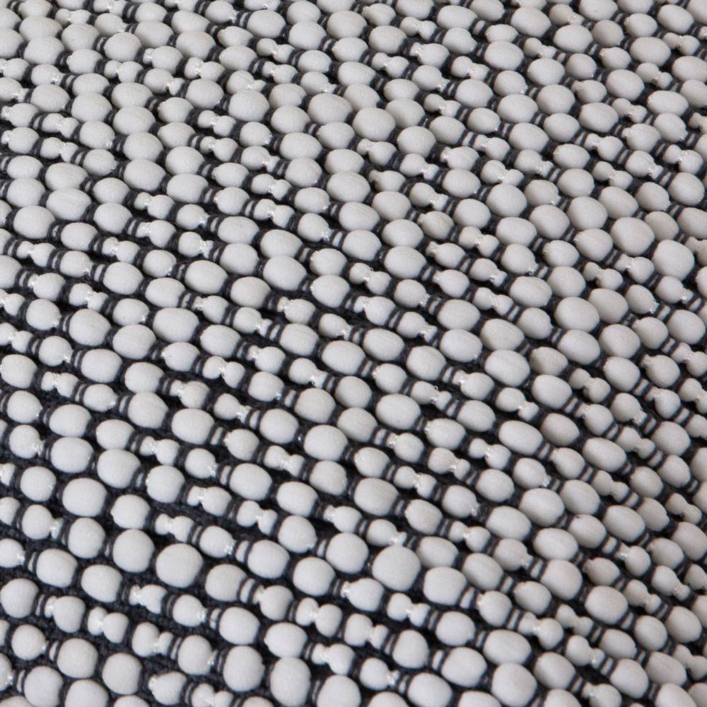 J. Elliot Brody Cushion 50x50cm Ivory & Charcoal