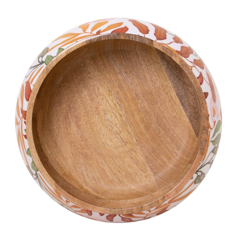 J. Elliot Flora & Finch Salad Bowl 30x30x12cm Multi