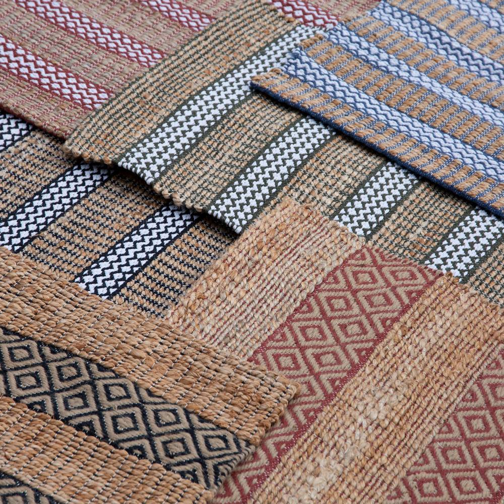 J. Elliot Rory Jute Rug 60x90cm Olive & Natural