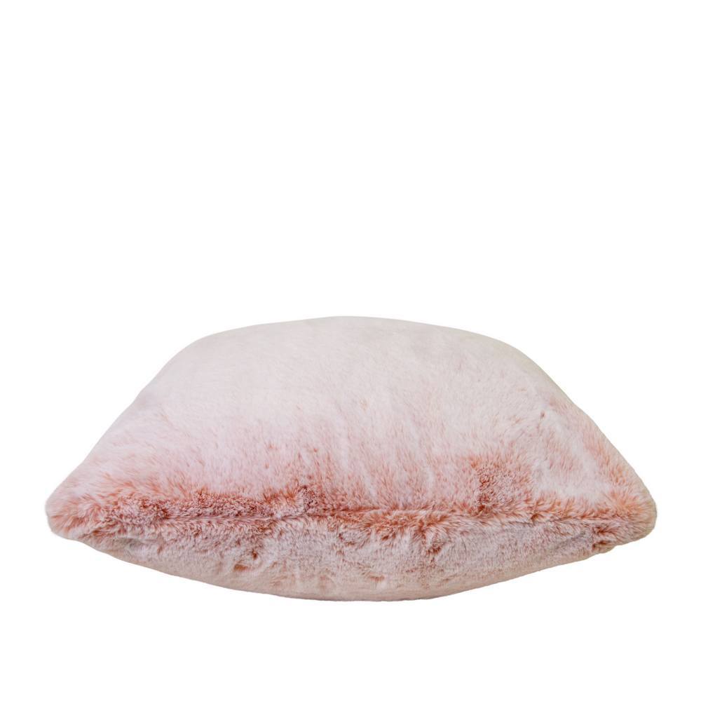 J.Elliot Archie 50x50cm Faux Fur Cushion/Pillow - Soft Pink