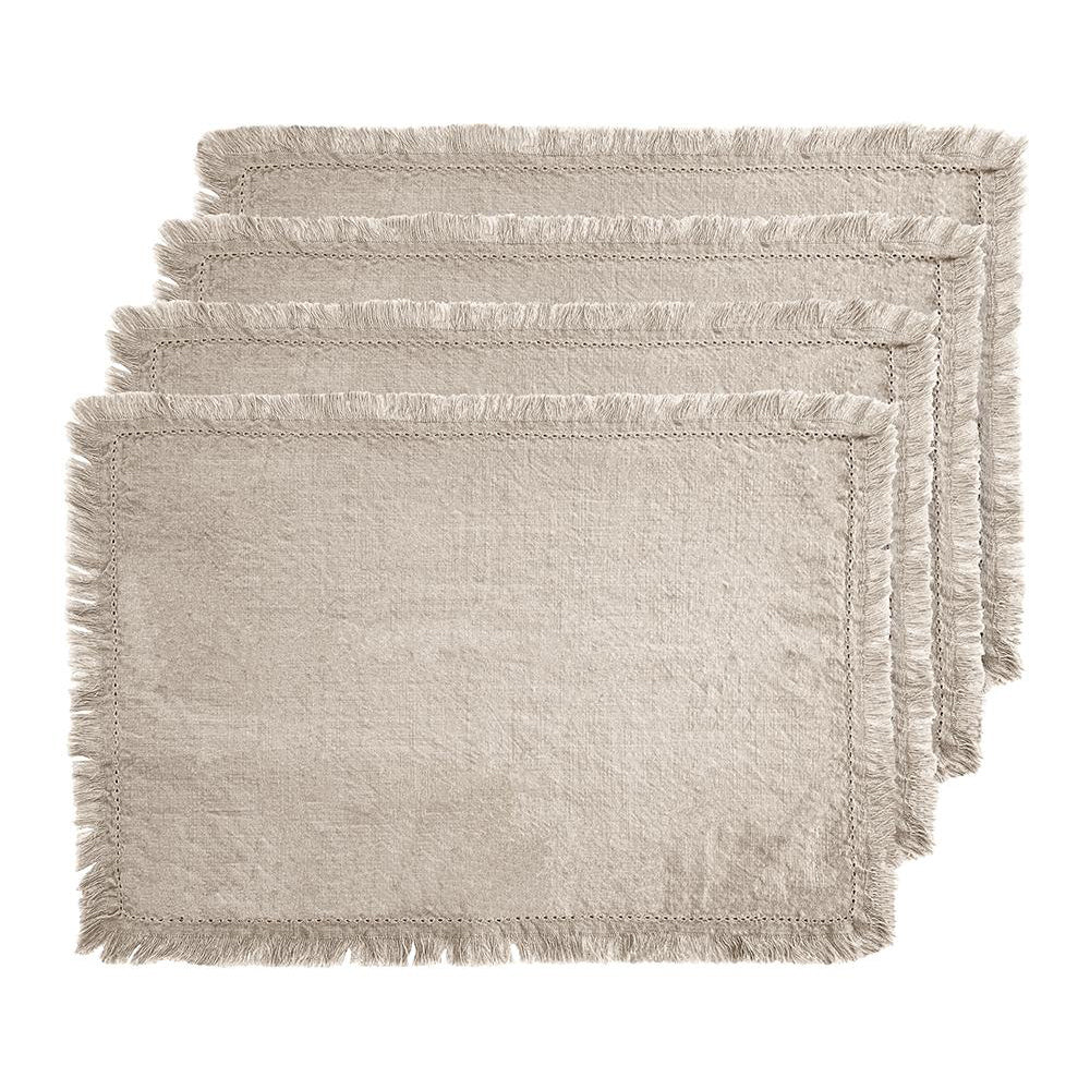 4pc J.Elliot Avani 33x48cm Placemat Sandstone