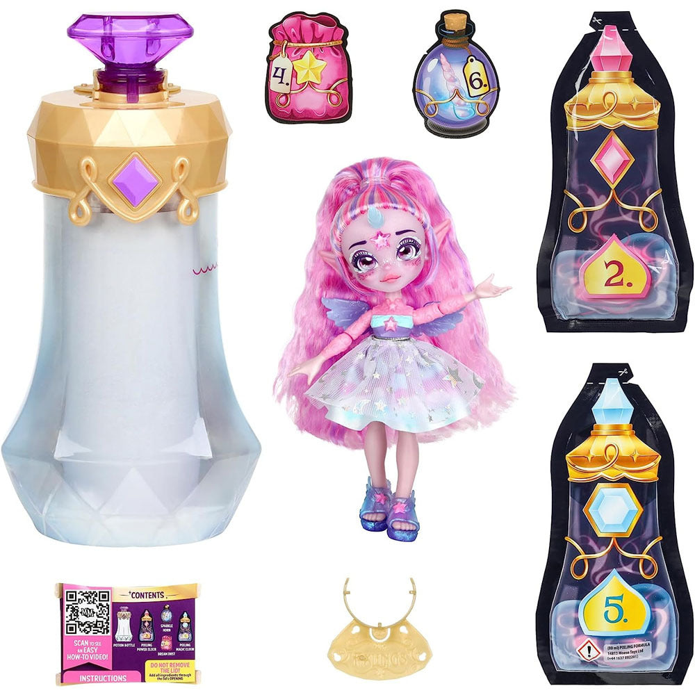 14871-ab0-0000-magic-mixies-pixlings-season-1-doll-purple-unicorn-kids-childrens-toy-5y