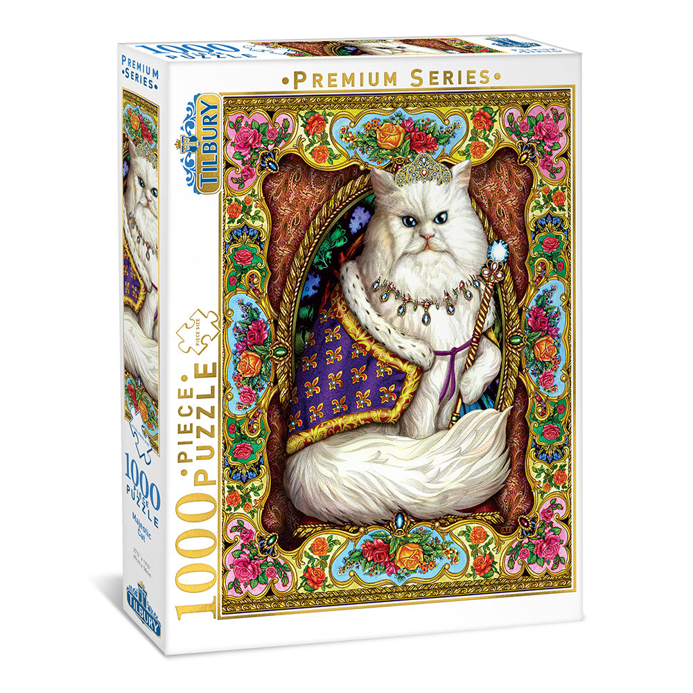 19572-1000pc-tilbury-majestic-cat-69x50cm-jigsaw-puzzle-pieces