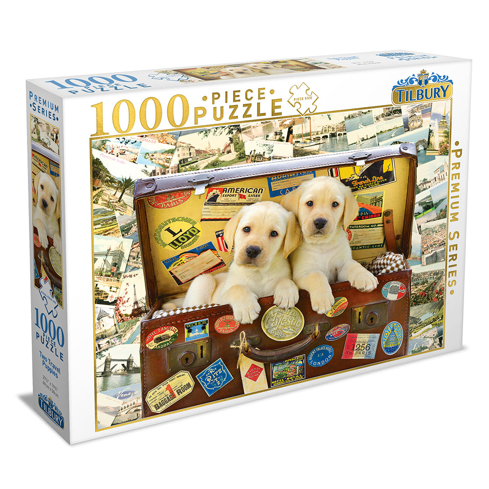 19575-1000pc-tilbury-two-travel-puppies-69x50cm-jigsaw-puzzle