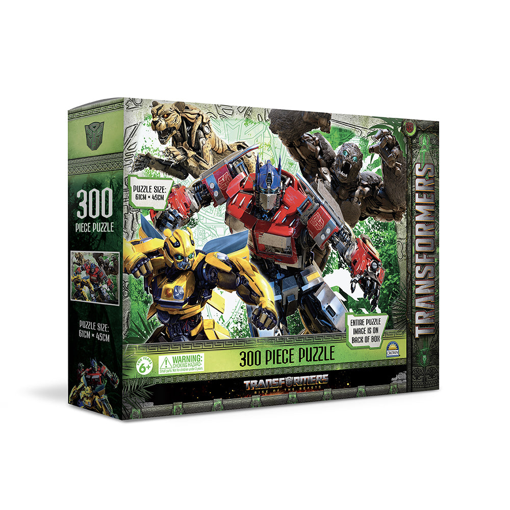 19626-300pc-crown-transformers-7-kids-childrens-jigsaw-puzzle-3y-61x46cm