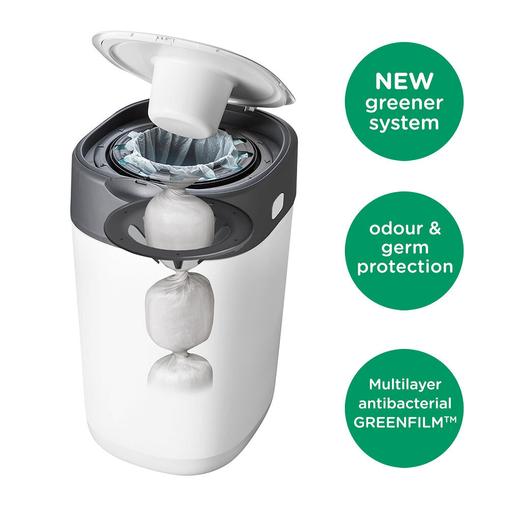 25102701-tommee-tippee-twist-and-click-advanced-nappy-bin-starter-set-white