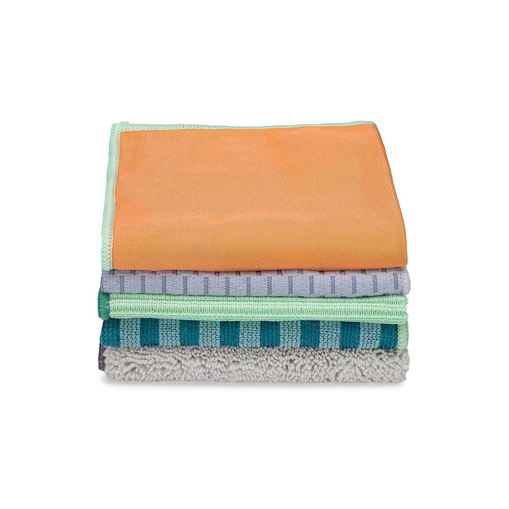 288704-5pc-renew-30-5cm-recycled-microfiber-essentials-cloths-set