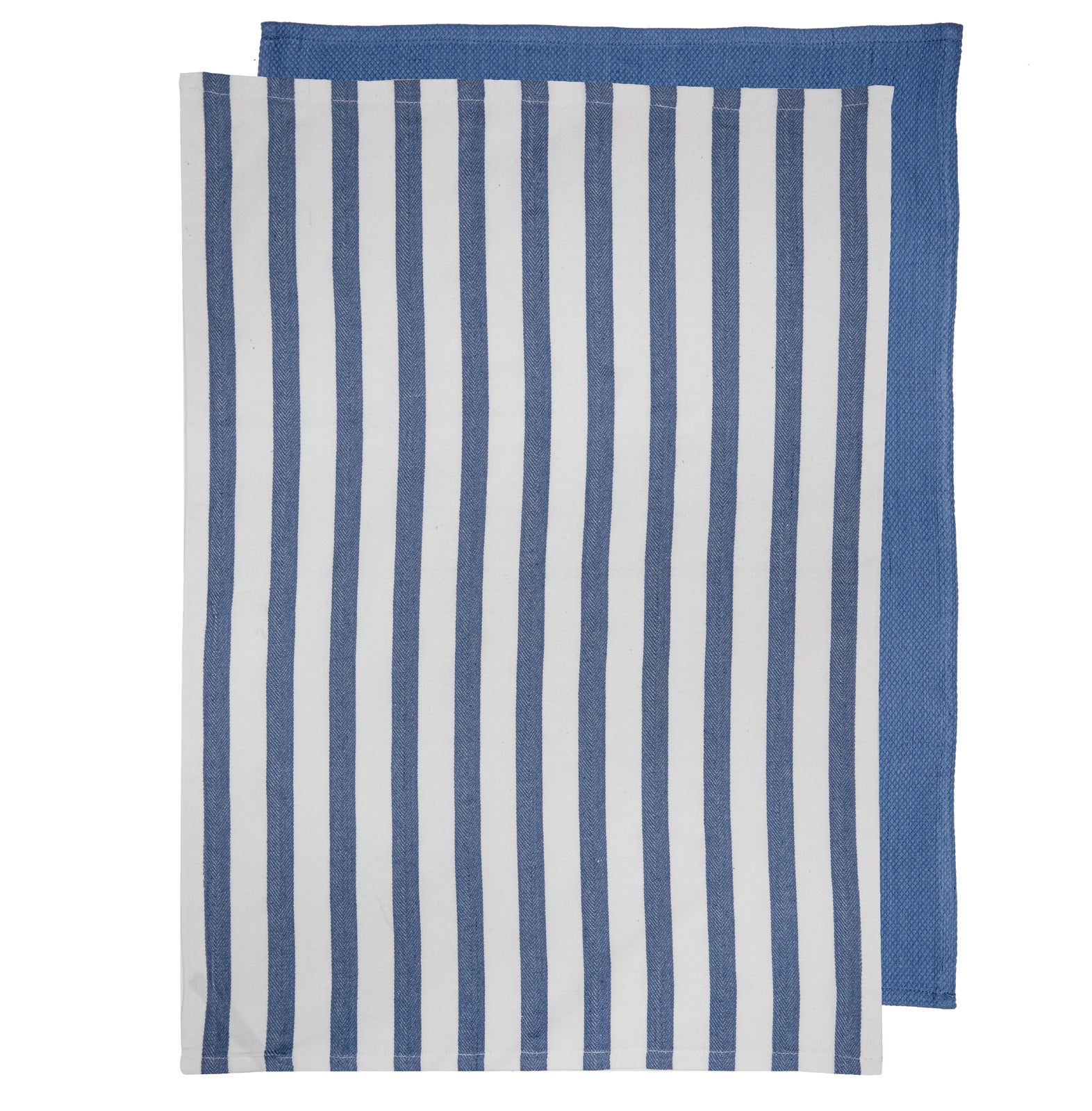 33645-2pc-ladelle-raya-cotton-bamboo-fabric-kitchen-tea-towels-blue-50x70cm