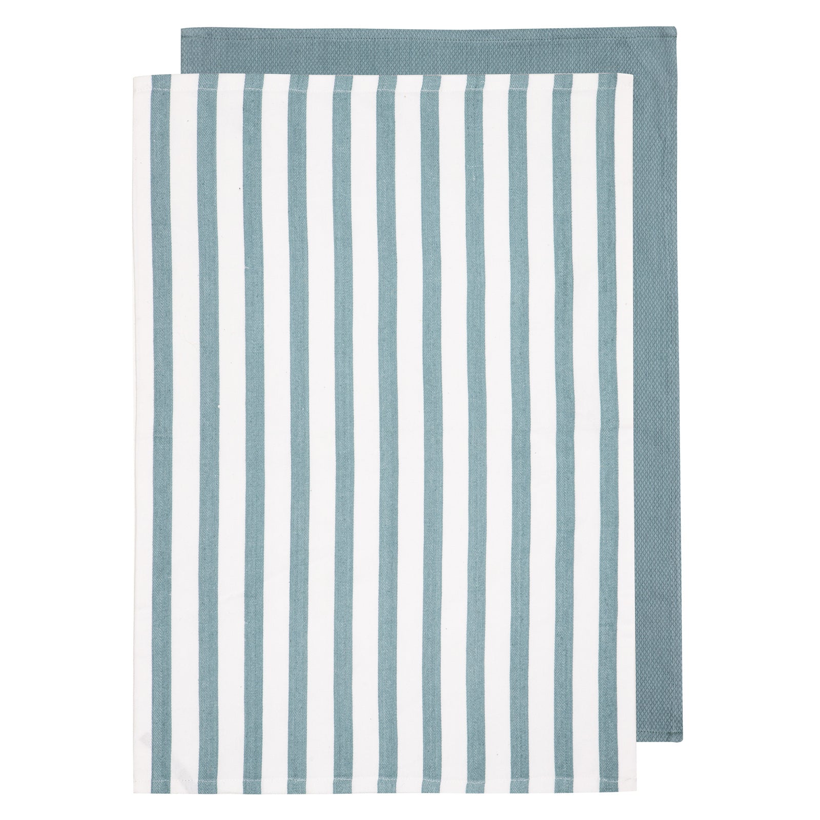 33646-2pc-ladelle-raya-cotton-bamboo-fabric-kitchen-tea-towels-teal-50x70cm