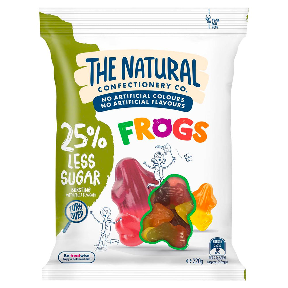 4069802-the-natural-confectionery-company-rainbow-frogs-reduced-sugar-220g