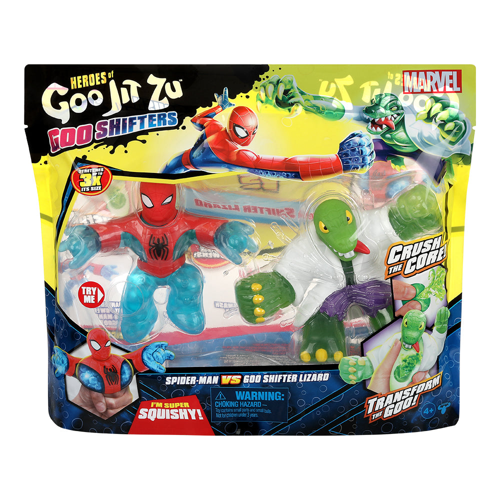 42582-ad0-0000-heroes-of-goo-jit-zu-marvel-goo-shifters-spiderman-vs-the-lizard-toy-4y