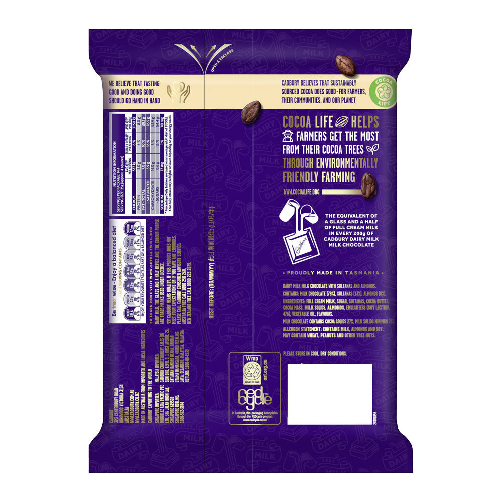 4269226-10pc-cadbury-fruit-and-nut-chocolate-candy-confectionery-bar-360g