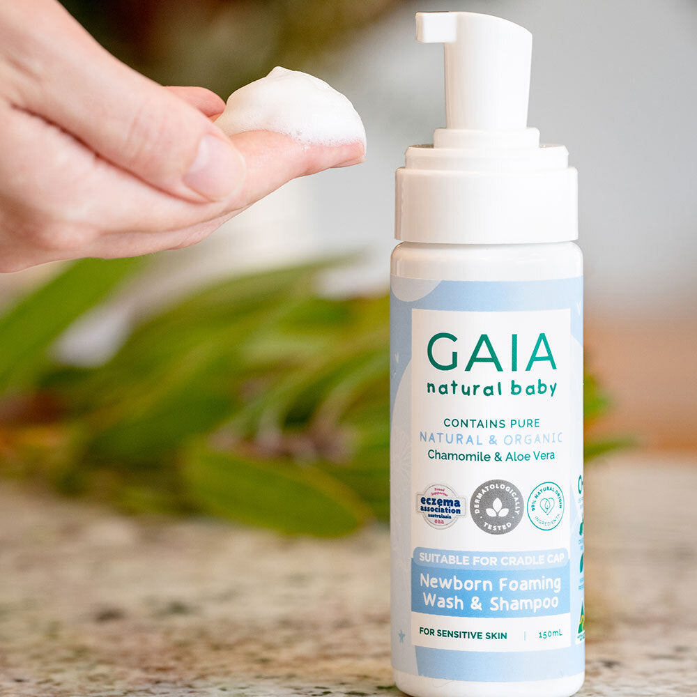 4725-srt-gaia-150ml-natural-baby-new-born-foaming-shampoo-wash-0m