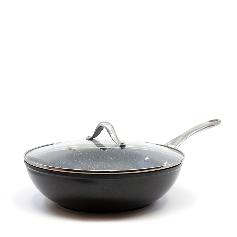 51041-salt-amp-pepper-tan-ium-wok-pan-28cm-black-aluminium-non-stick