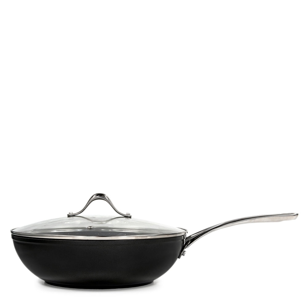 51041-salt-amp-pepper-tan-ium-wok-pan-28cm-black-aluminium-non-stick