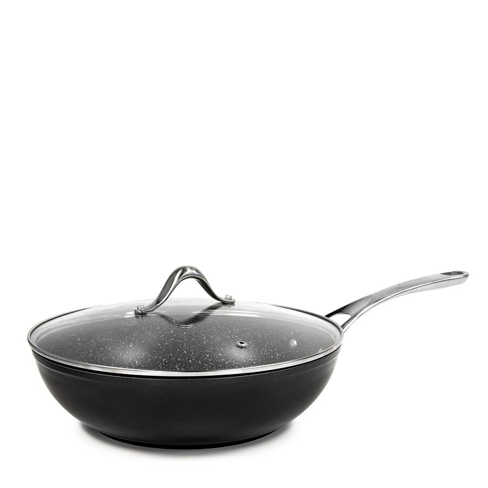 51041-salt-amp-pepper-tan-ium-wok-pan-28cm-black-aluminium-non-stick