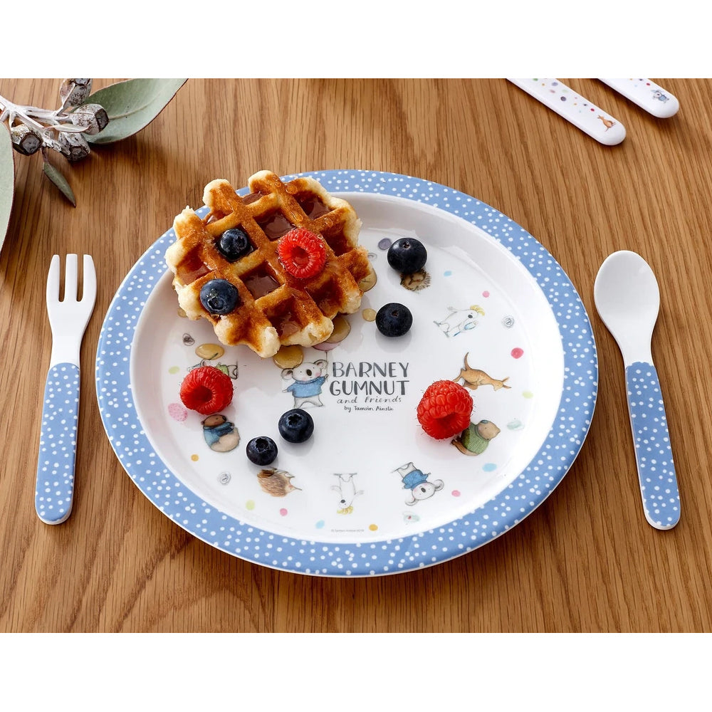 517274-5pc-ashdene-kids-barney-gumnut-friends-melamine-dinner-set