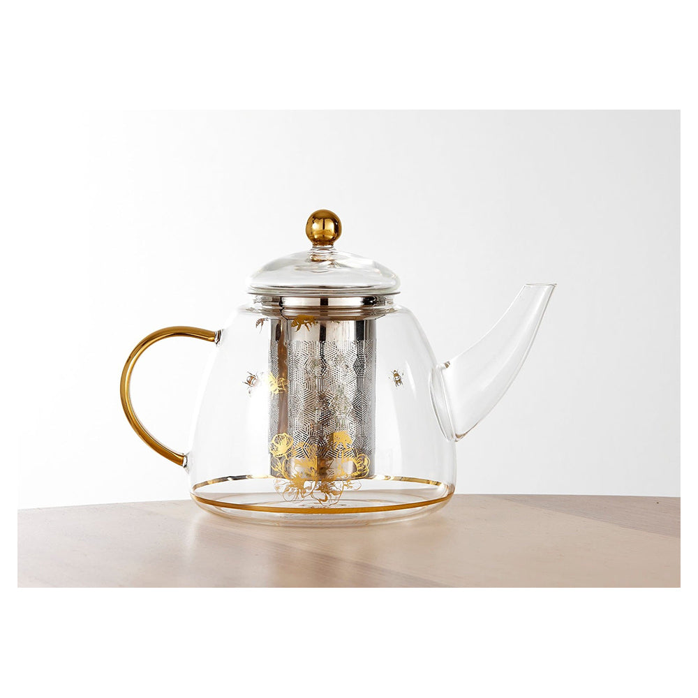 517459-ashdene-honey-bee-glass-teapot-1300ml