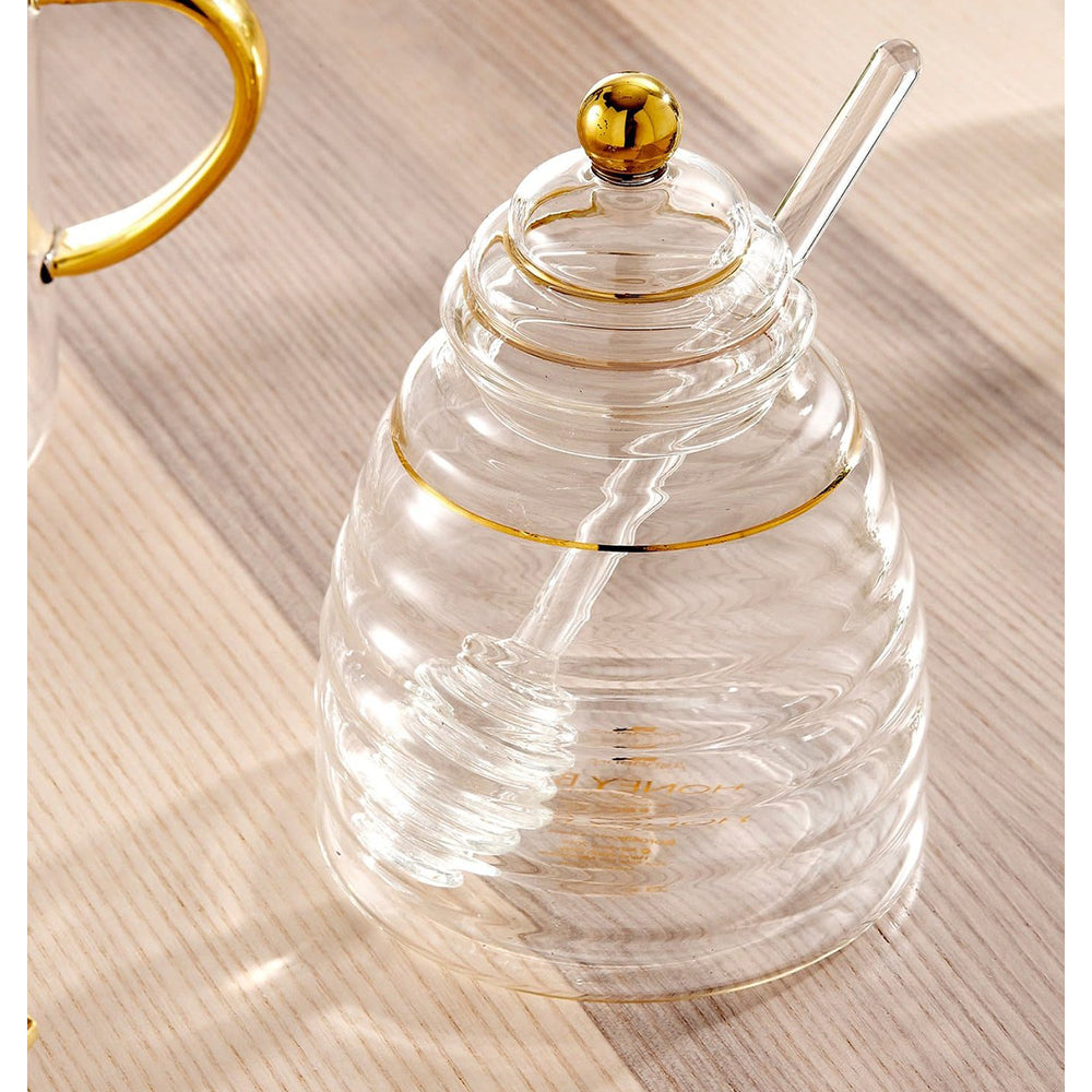 517639-ashdene-honey-bee-glass-honey-storage-pot