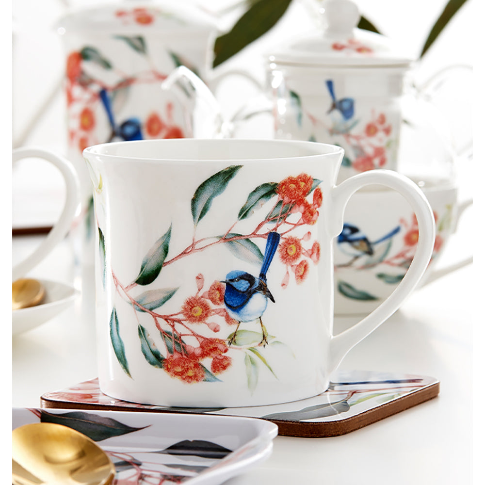 520578-ashdene-blue-wren-eucalyptus-wide-flare-mug-260ml