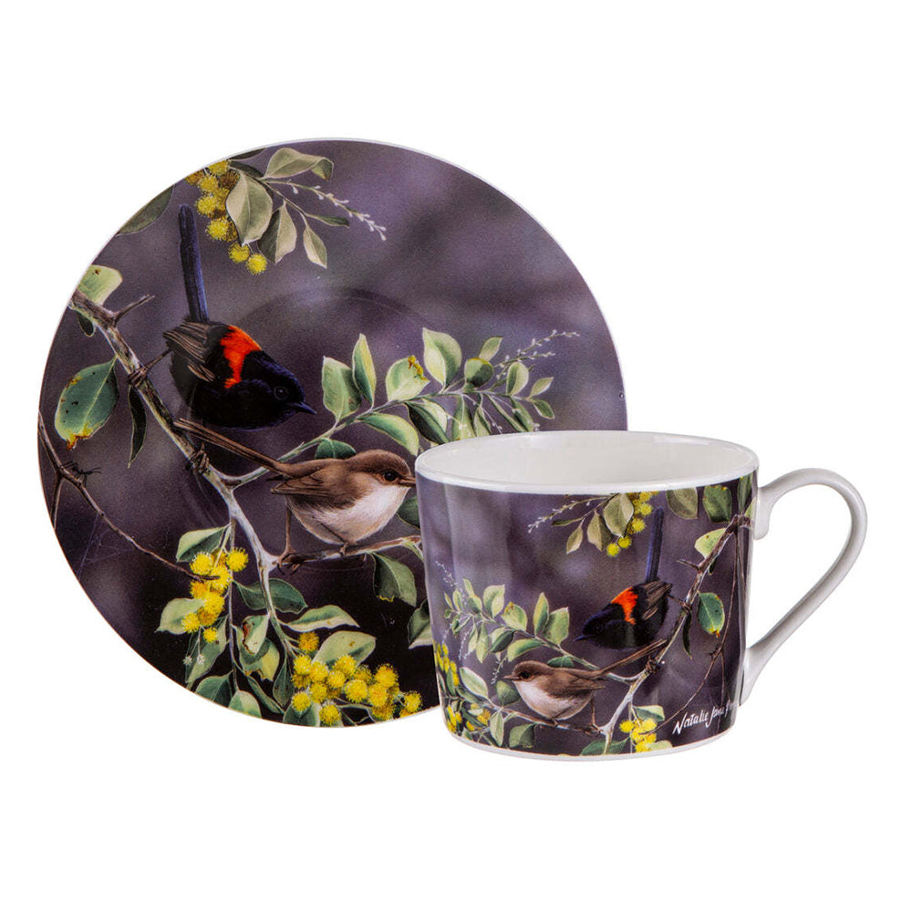520882-ashdene-australian-wren-wattle-dance-cup-saucer