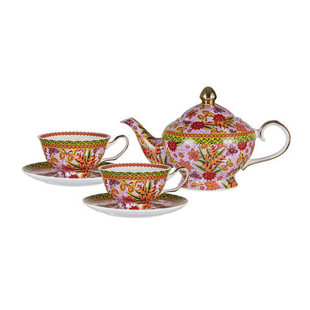 520966-ashdene-butterfly-heliconia-teapot-teacup-set