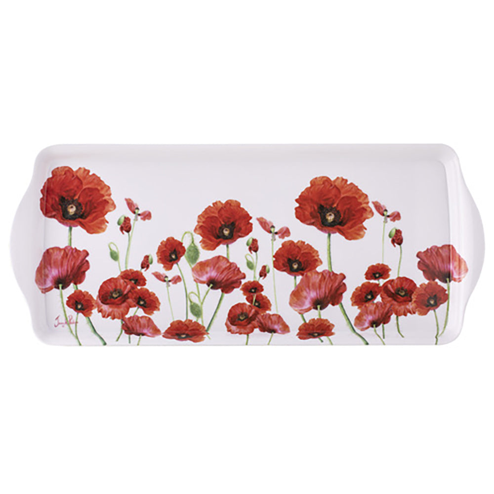 521007-ashdene-red-poppies-melamine-biscuit-cupcake-sandwich-38x16-5cm-tray