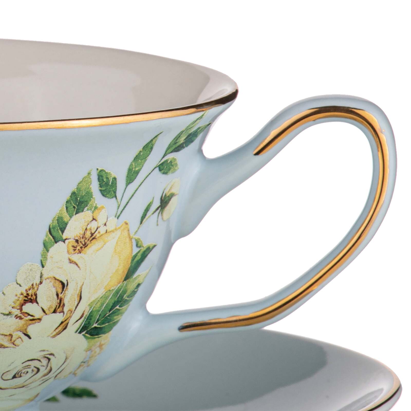 521023-ashdene-citrus-blooms-trio-225ml-cup-saucer-plate-set