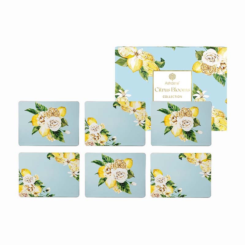 521032-6pk-ashdene-citrus-blooms-27x21-5cm-placemat-blue-lemon